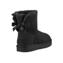 UGG Classic Mini Bailey Bow II Black