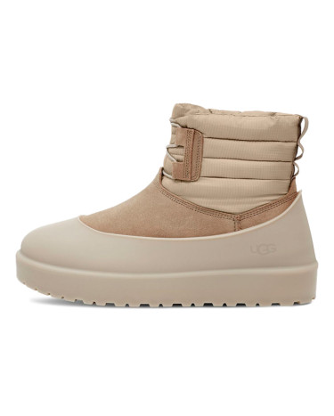 UGG Classic Mini Lace-Up Weather Boot Beige