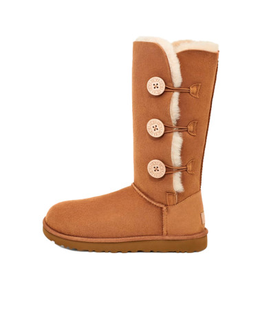 UGG Classic Bailey Button Triplet II Boot Chestnut 1016228