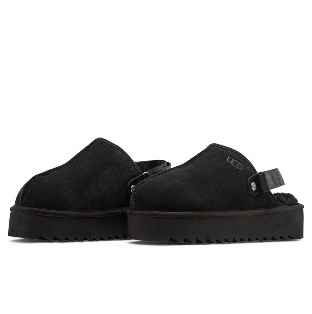 UGG Lanah Clog Platform Black